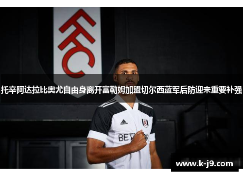 托辛阿达拉比奥尤自由身离开富勒姆加盟切尔西蓝军后防迎来重要补强 托辛阿达拉比奥尤自由身离开富勒姆加盟切尔西蓝军后防迎来重要补强